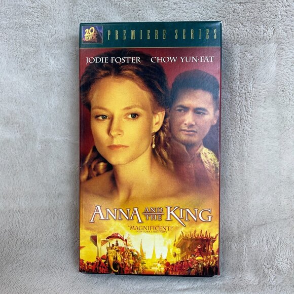 Anna and the King 1999 Jodie Foster Chow Yun-Fat Drama Romance VHS Tape - Picture 1 of 2
